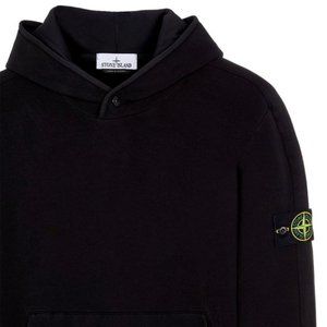Stone Island Hoodie Medium Black